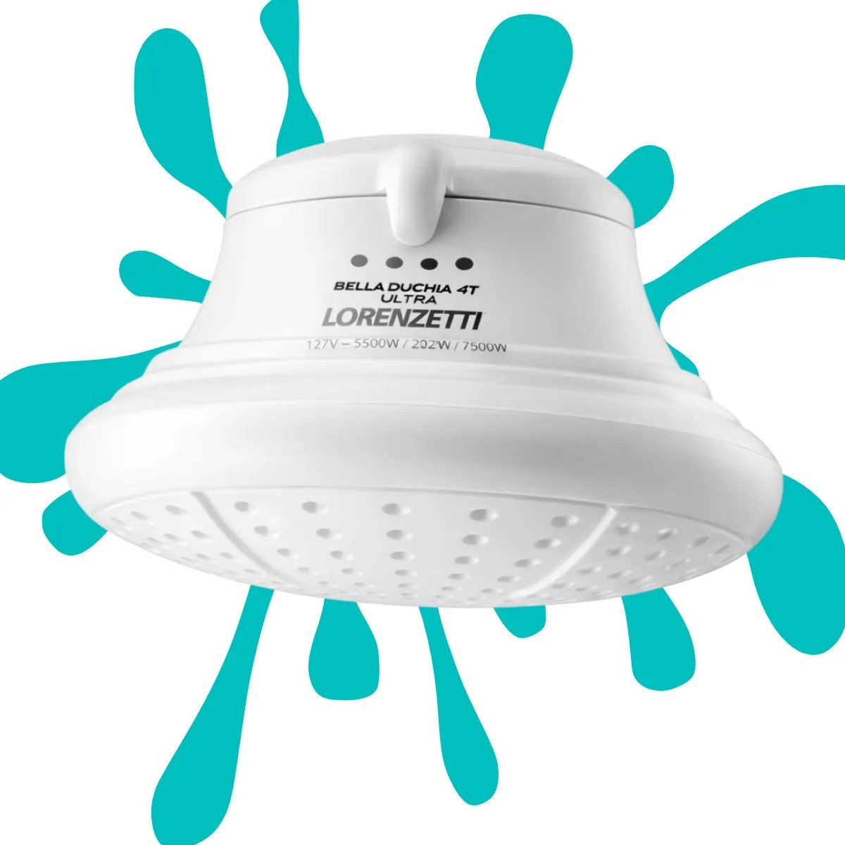 Chuveiro Ducha Lorenzetti 4 Temperaturas 127v 5500w Quente a
